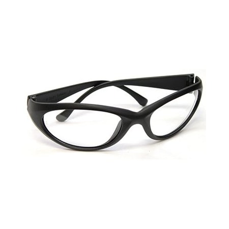 The Brush Man Lightweight Clear Lens Safety Glasses, 12PK SG-OVAL-CL